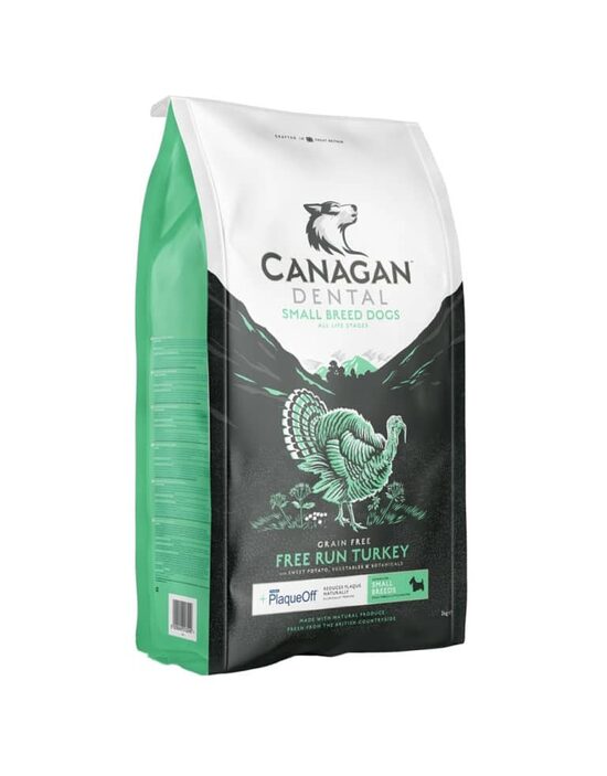 DRY DOG FOOD SMALL BREED DENTAL FREE RUN TURKEY FOR PUPPIES & ADULTS 6 kg